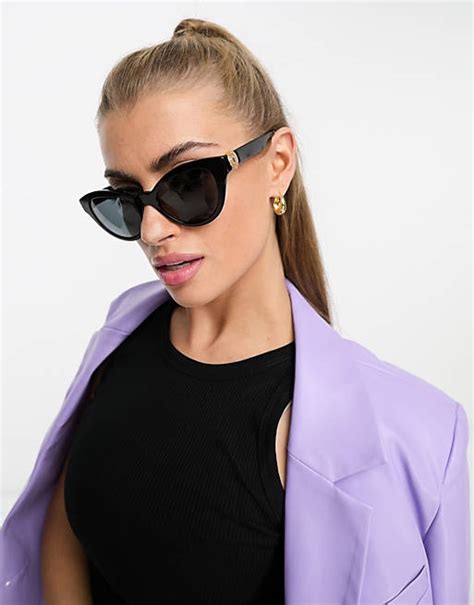 versace 51mm cat eye sunglasses|women Versace sunglasses 2021.